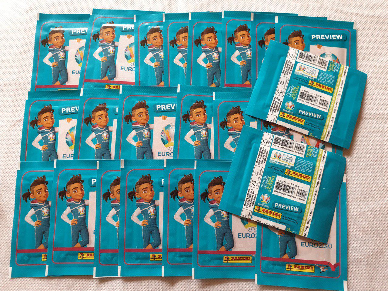 Panini UEFA EURO 2020 Official Sticker Preview Collection ...