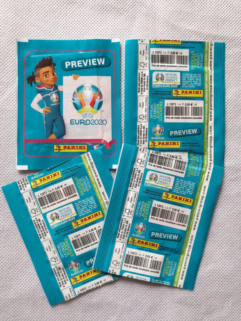 Panini UEFA EURO 2020 Official Sticker Preview ...