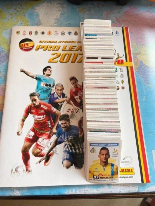 Panini pro league 2017 set complet 