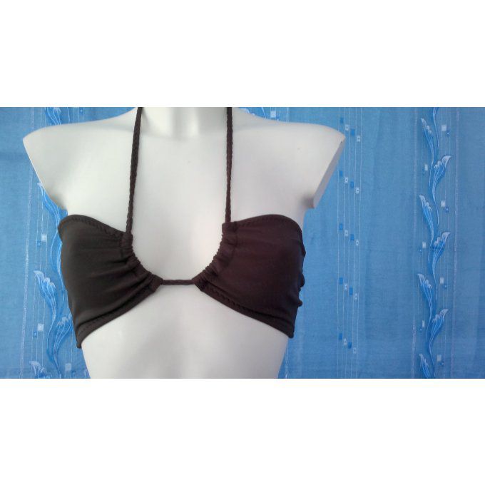 Soutien Bandeau Médaillon avec Tresse taille XS