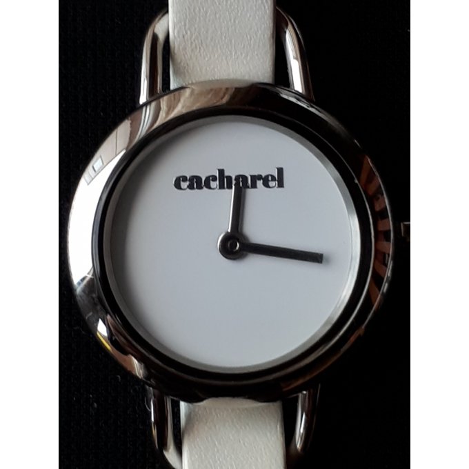 Montre dame Cacharel 2 bracelet cuir