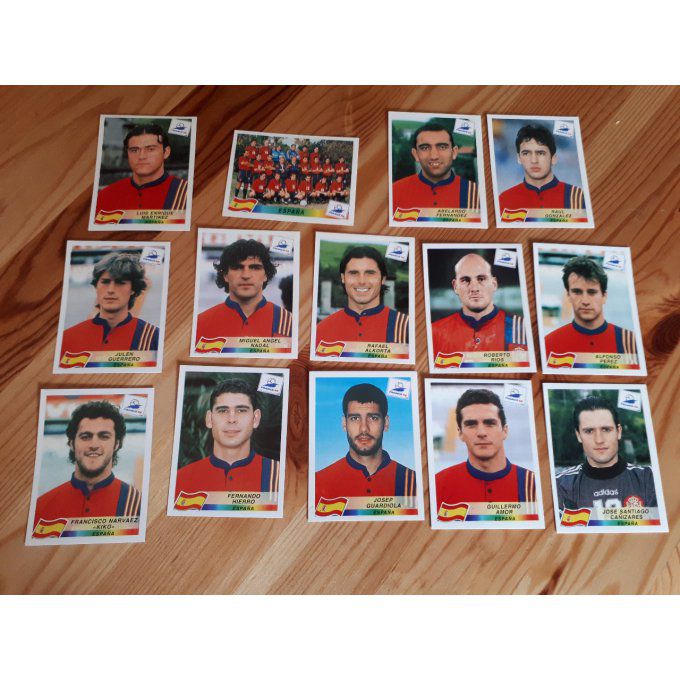 panini france 1998 espagnol sticker