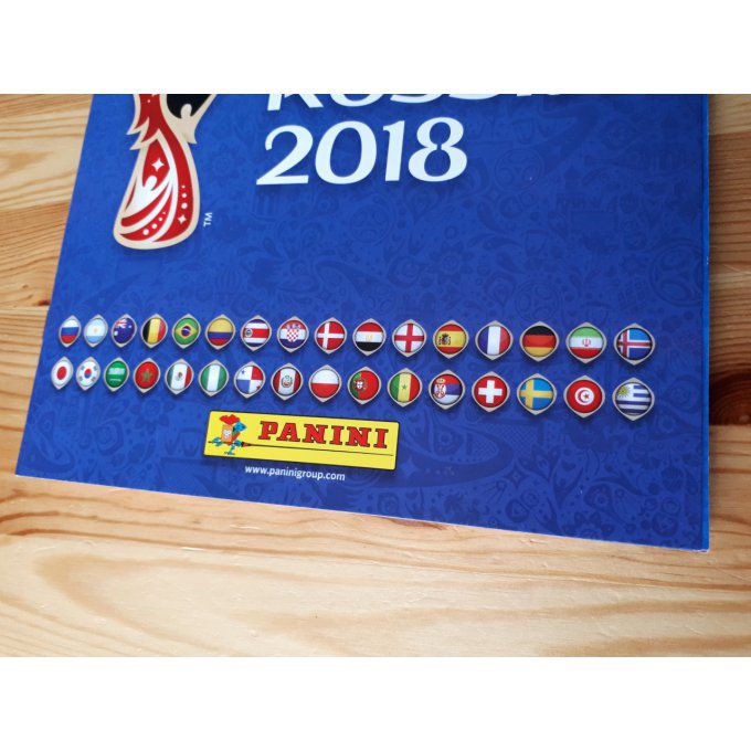 Panini Album vide Russie 2018 souple (B)