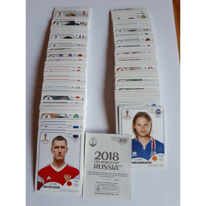 panini russie 2018 image manquante version France