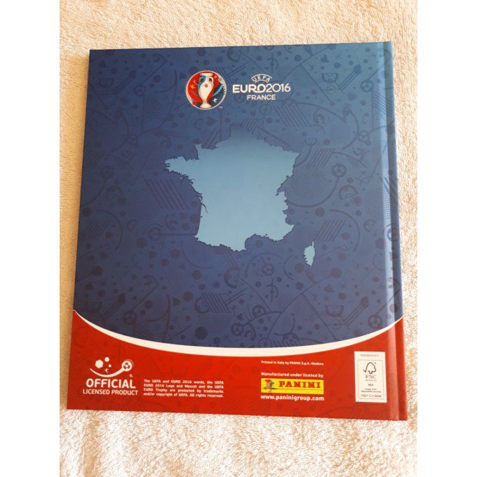 Panini Album vide Euro 2016 Hard Cover (D)