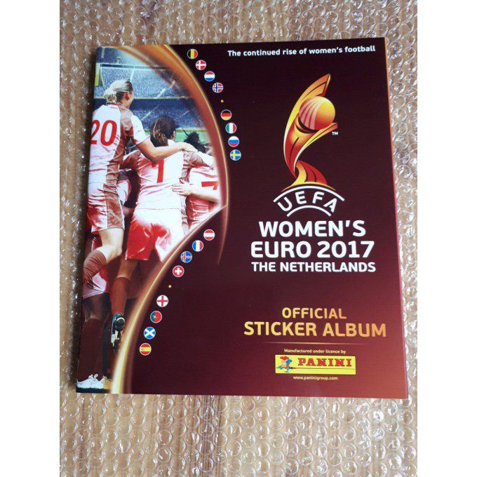 Panini Album vide Women 2017 version Belge