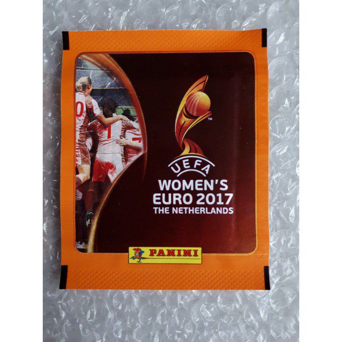 Panini Women Euro 2017 par pochettes 4 code bar