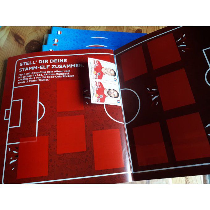 Panini Album vide Euro 2016 souple (D)