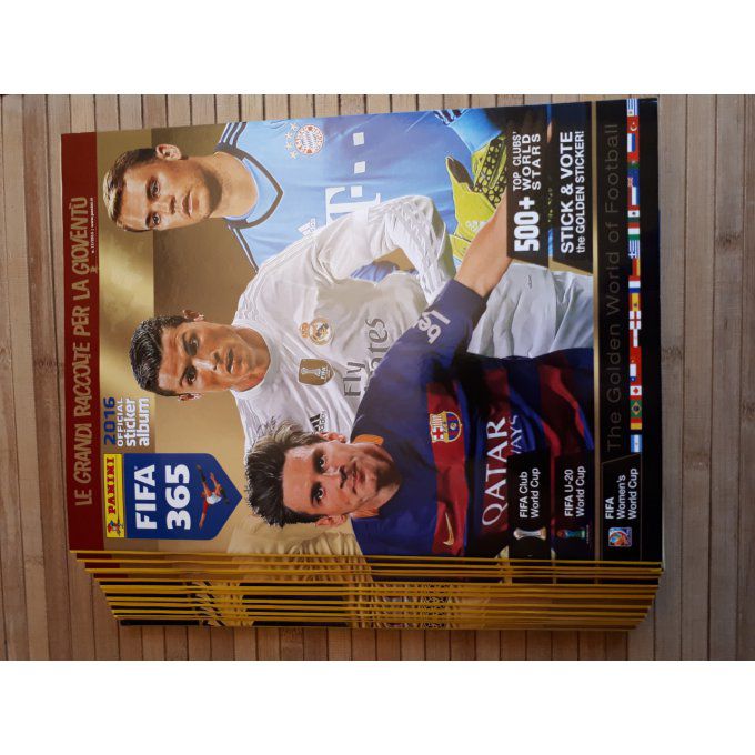 Panini Album vide Fifa 365 - 2016 (IT)+stickers