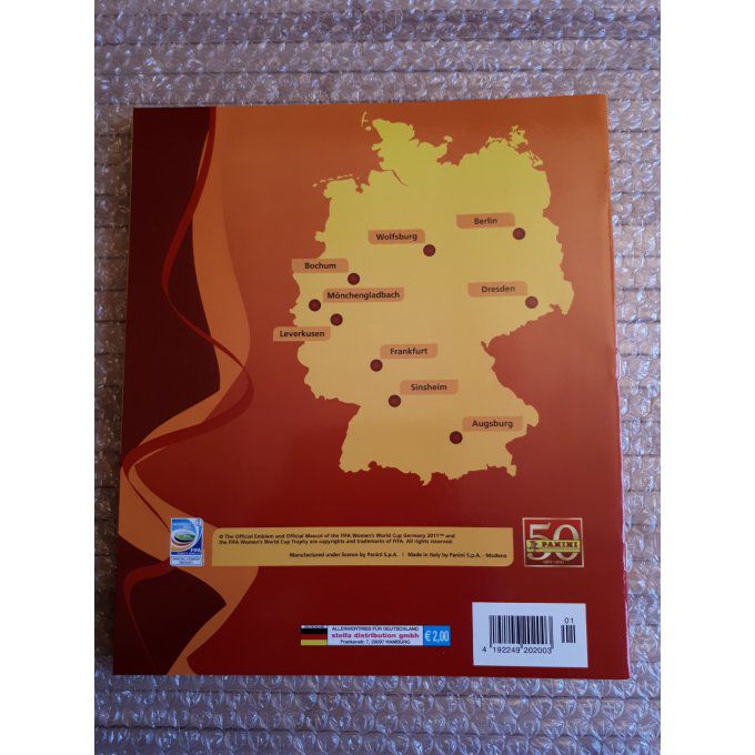 Panini Album Vide Women Germany 2011