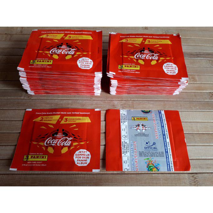 Panini Euro 2016 Coca Cola par pochettes