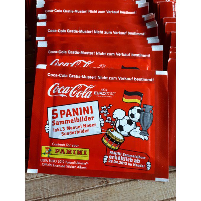 Panini Euro 2012 Coca Cola par Pochettes