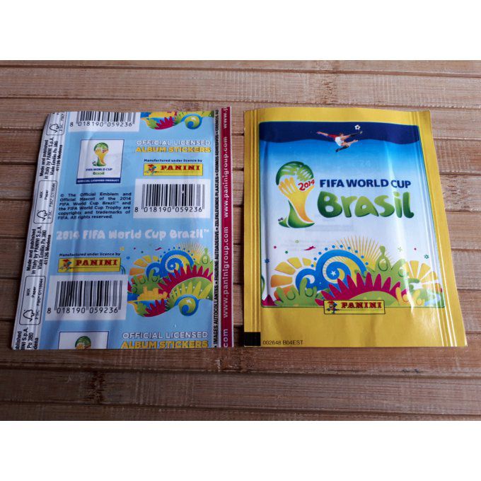 Panini Brazil 2014 par boîtes version jaune