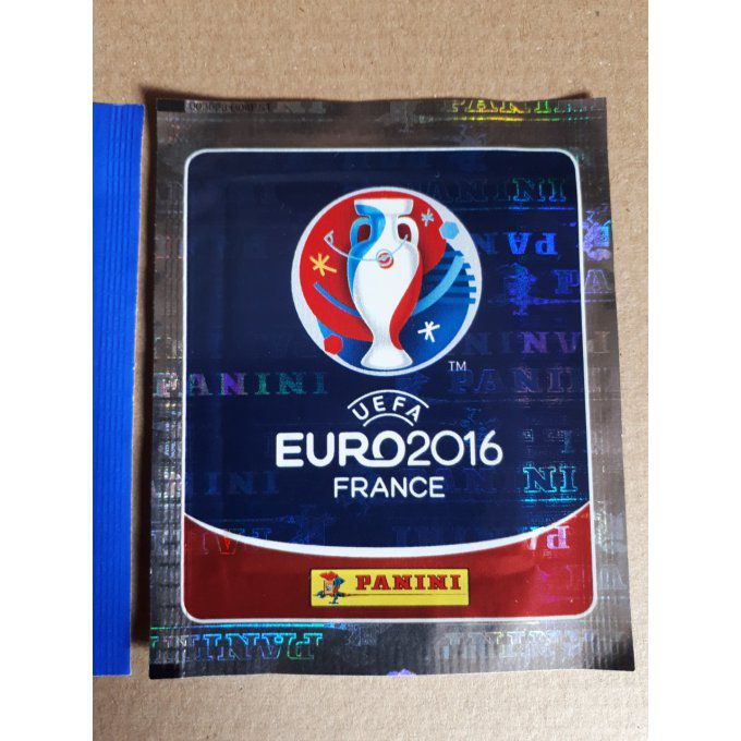 Panini Euro 2016 par Pochettes dos bleu foncé Vertical