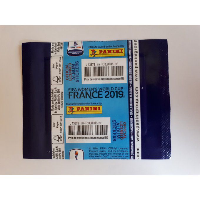 Panini women France 2019 par pochettes version Française