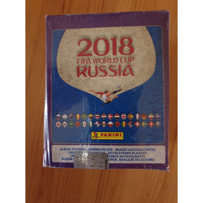 Panini box Russie 2018 version Roumanie