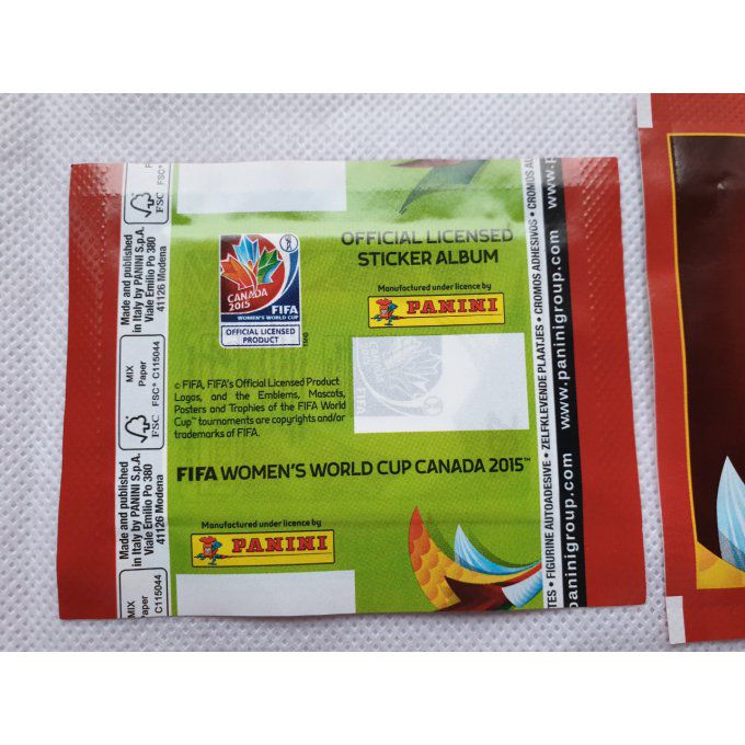 Panini Women Canada 2015 par pochettes sans code barre