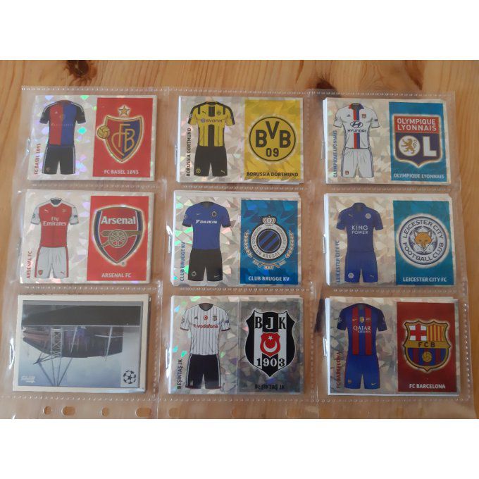 Topps Champions League 2016/2017 set complet