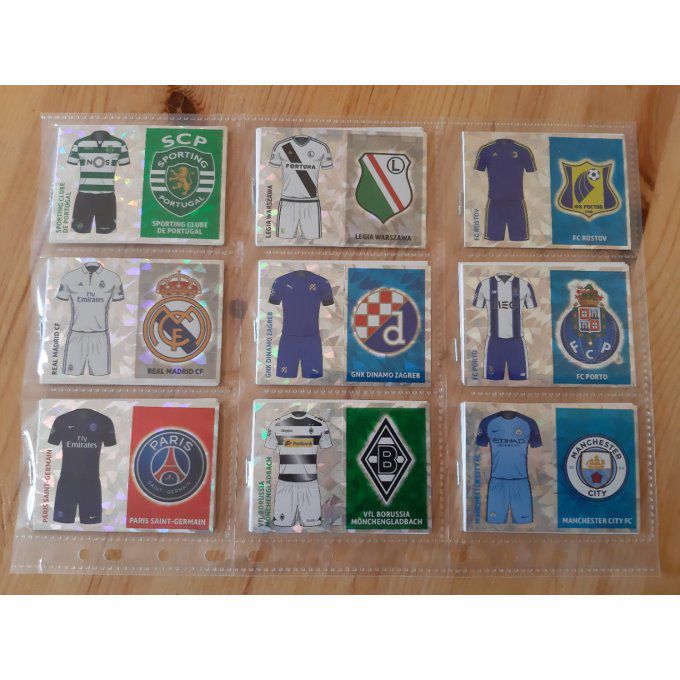 Topps Champions League 2016/2017 set complet