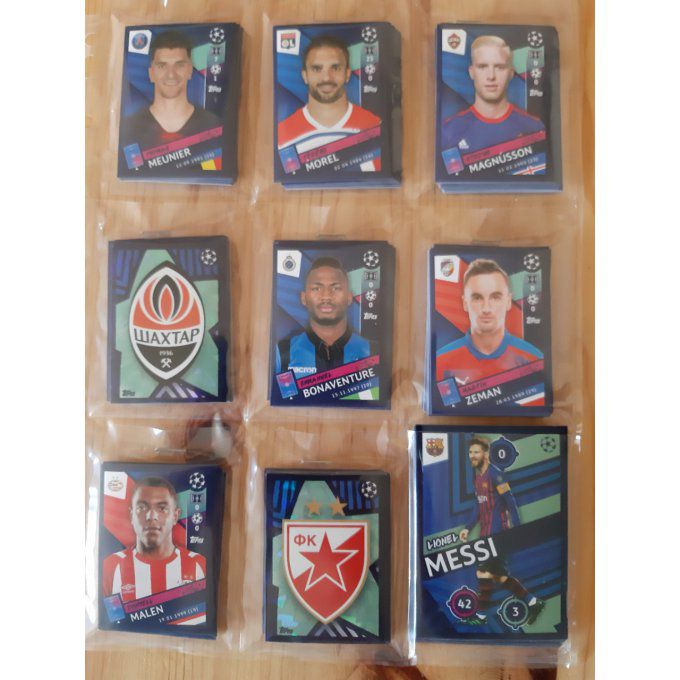 Topps Champions League 2018/2019 set complet