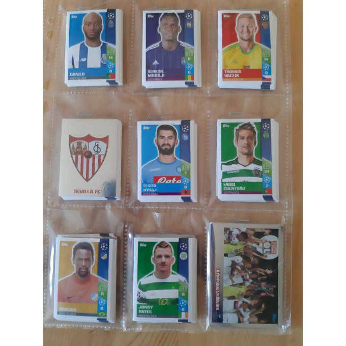 Topps champions League 2017 set complet 