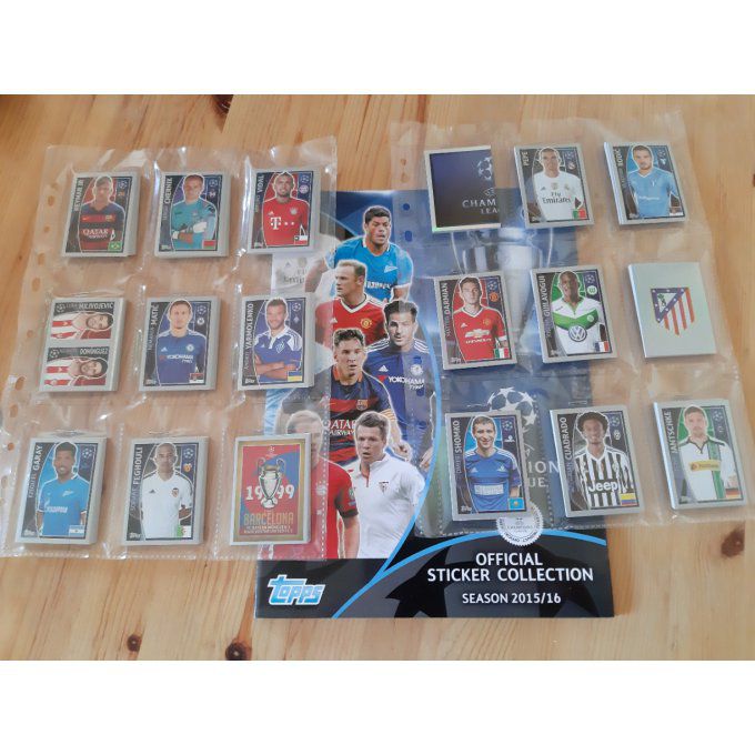 Topps Champions League 2015/2016 set complet