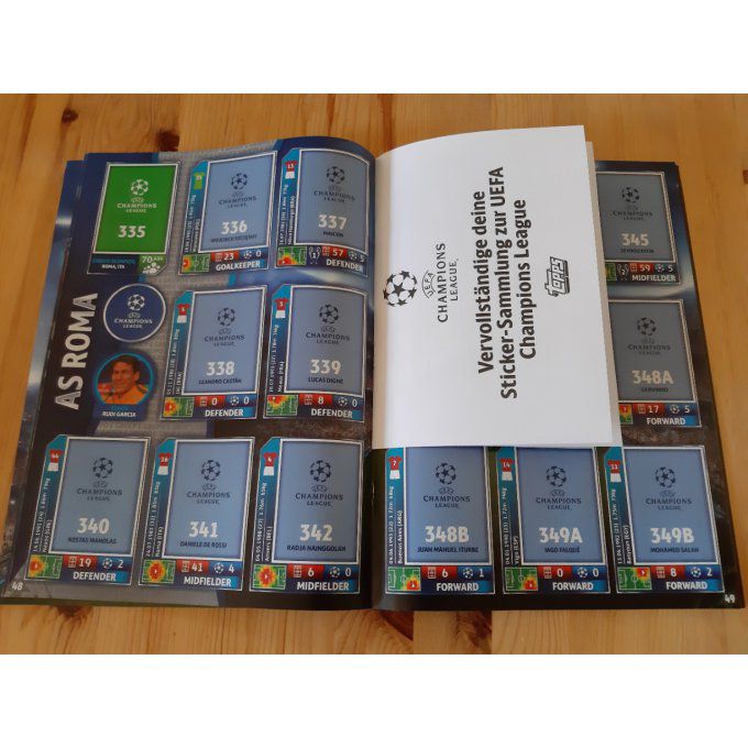 Topps Champions League 2015/2016 set complet