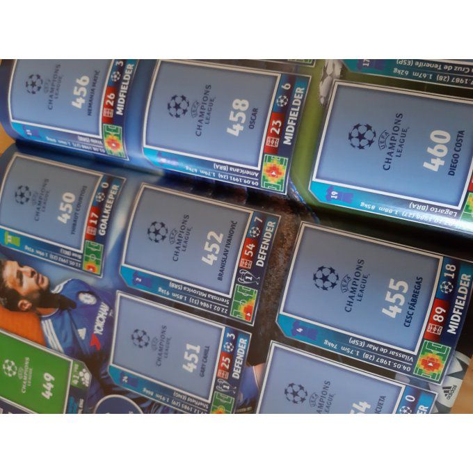 Topps Champions League 2015/2016 set complet