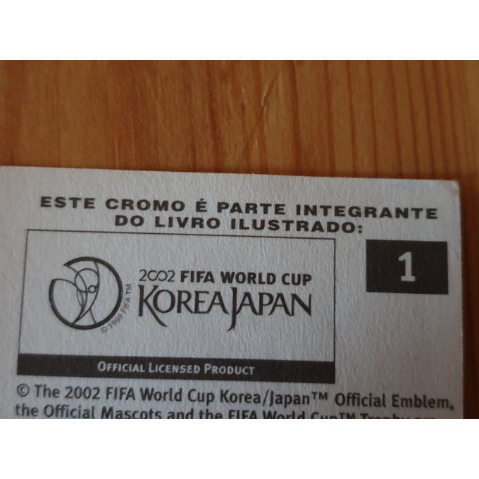 Panini Sticker spécial made in brazil pour Korea 2002