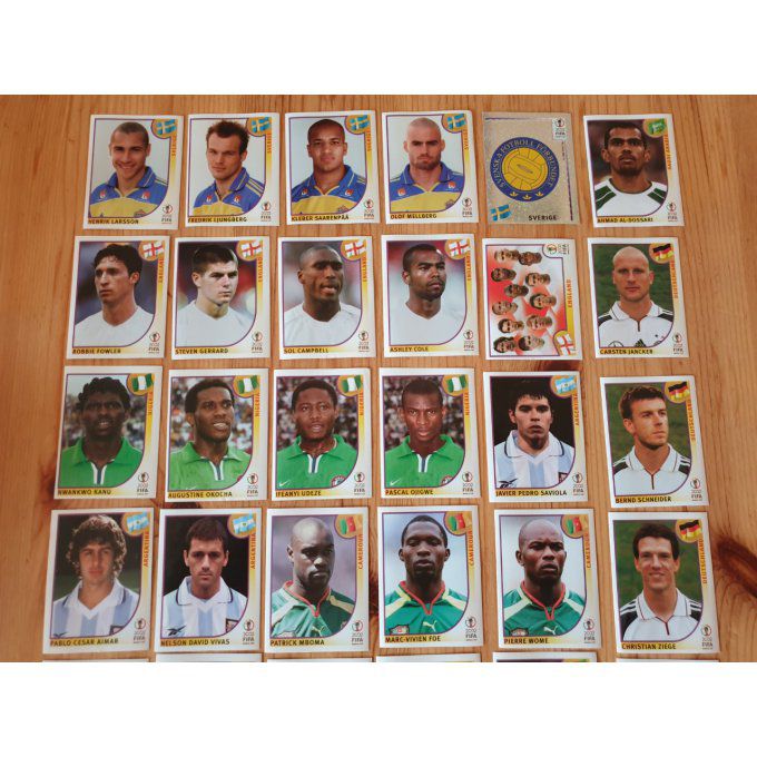 Panini Sticker spécial made in brazil pour Korea 2002