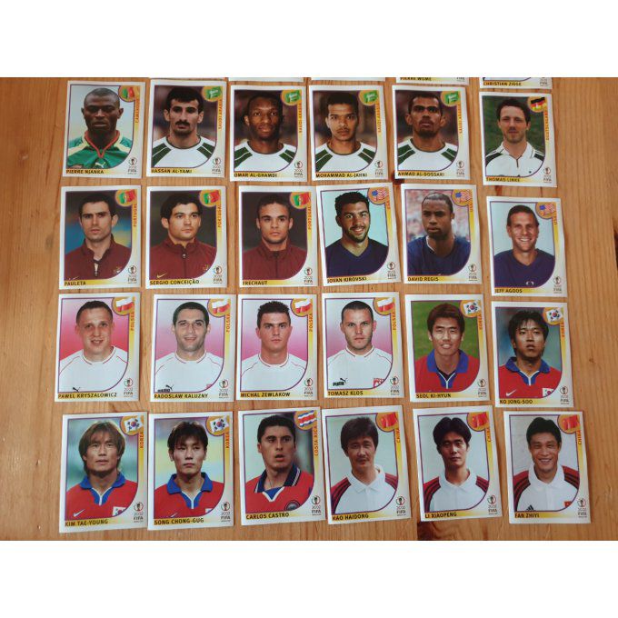 Panini Sticker spécial made in brazil pour Korea 2002