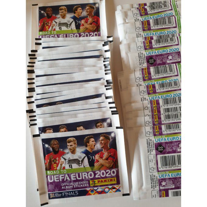 Panini Road to Euro UEFA 2020 Par Pochettes