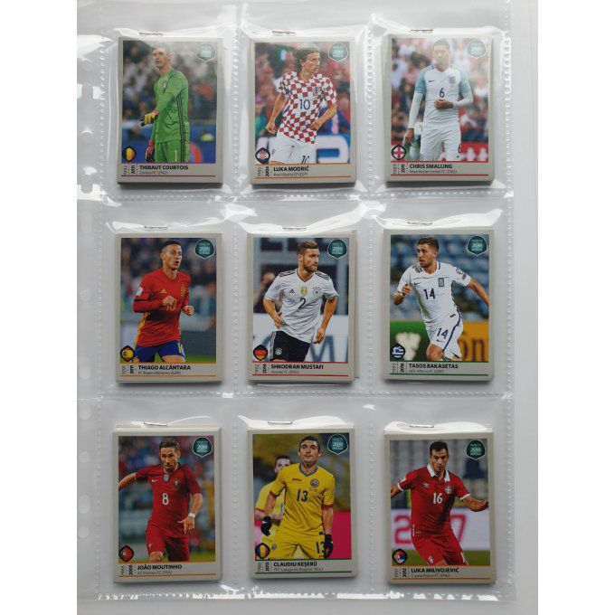 Panini Road to Russie 2018 Set complet 480 images 