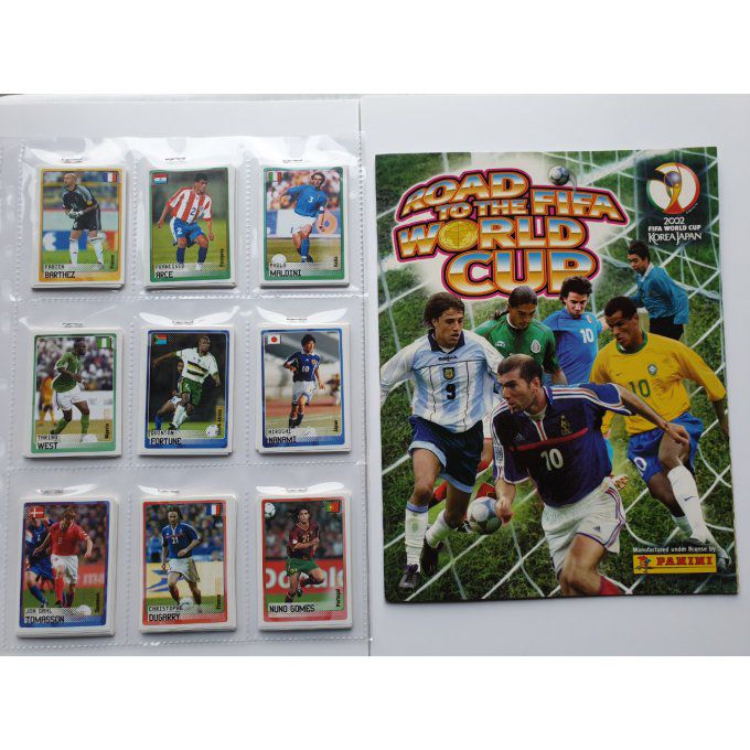 Panini Road to Korea Japan 2002 Set complet 150 images 