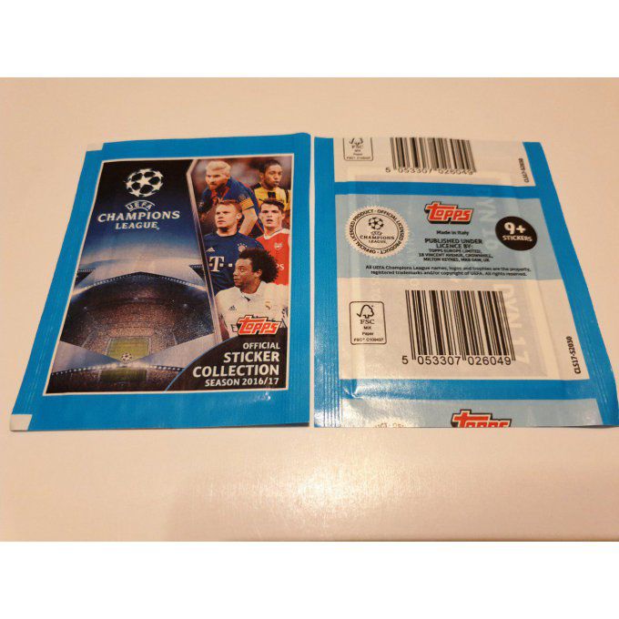 Topps Champions League 2016/2017 par Pochette