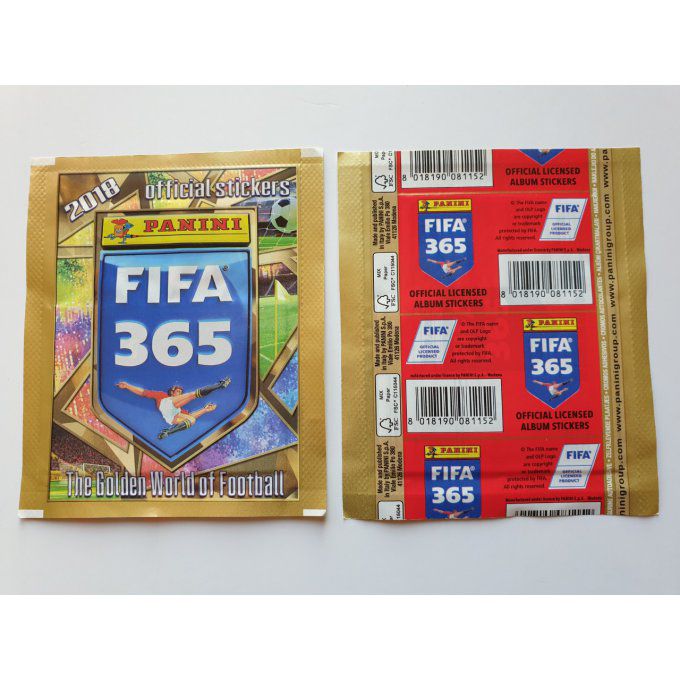 Panini Fifa 365 2018 par pochette