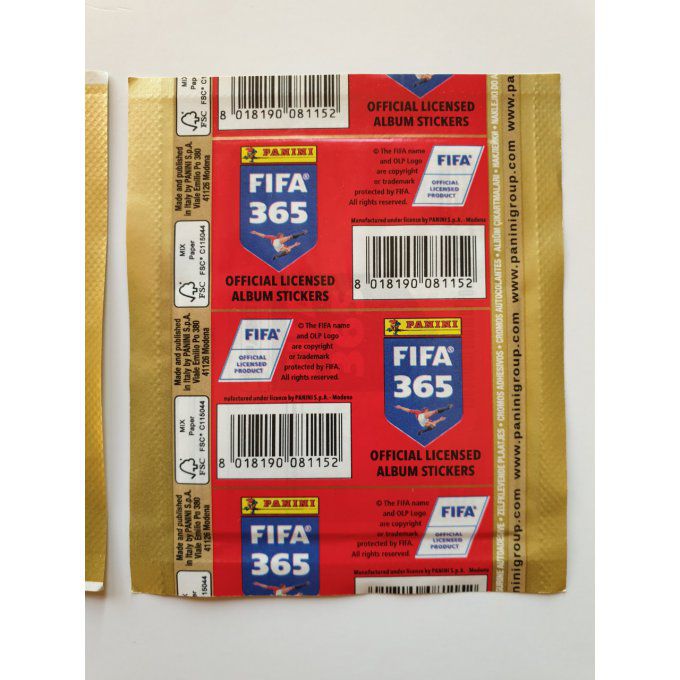 Panini Fifa 365 2018 par pochette