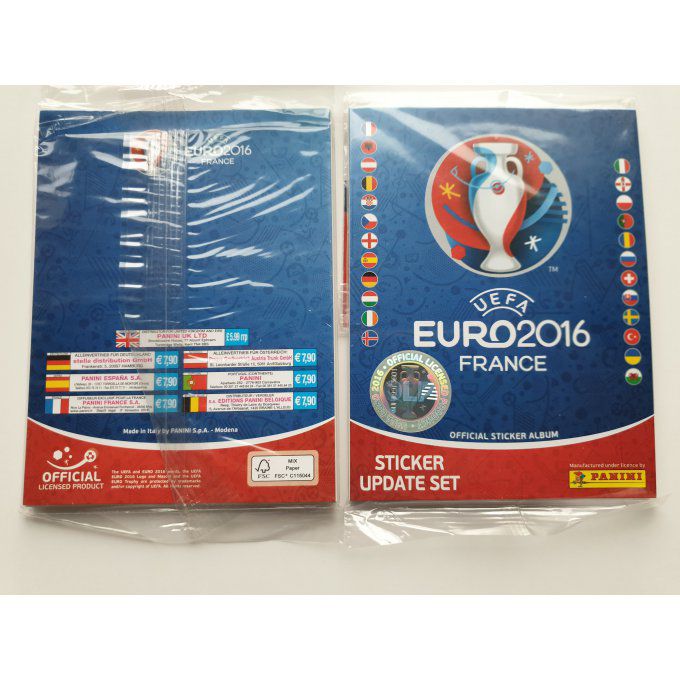 84 stickers Update Euro 2016