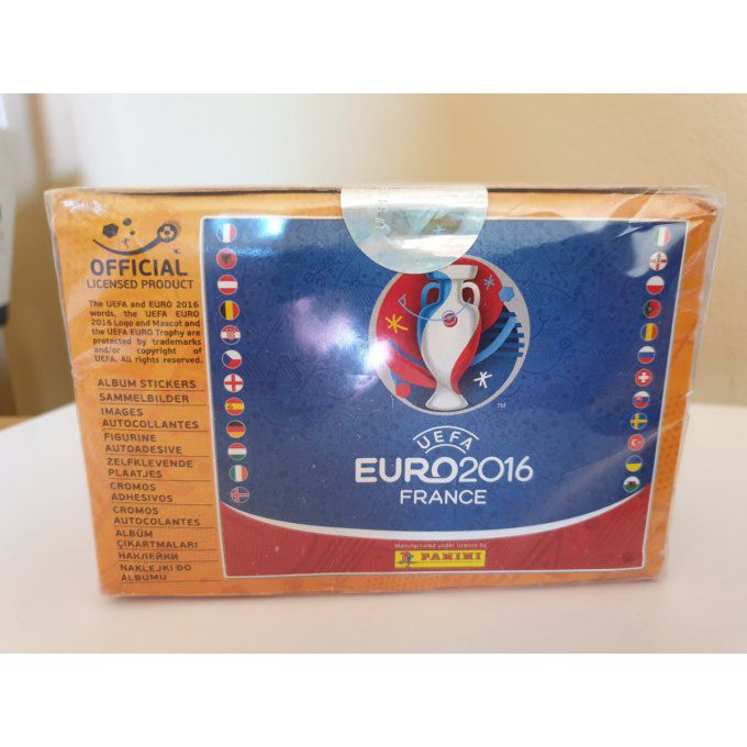 Panini Euro 2016 par boîte version Belge