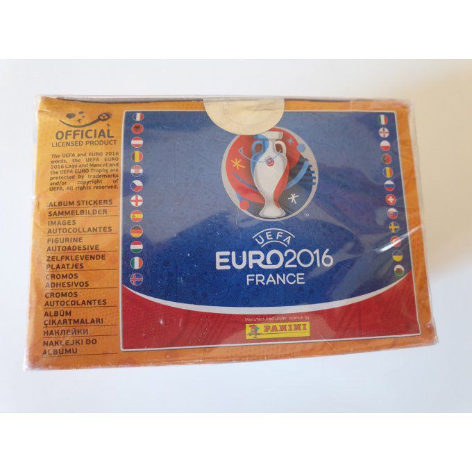 Panini Euro 2016 par boîte version Belge