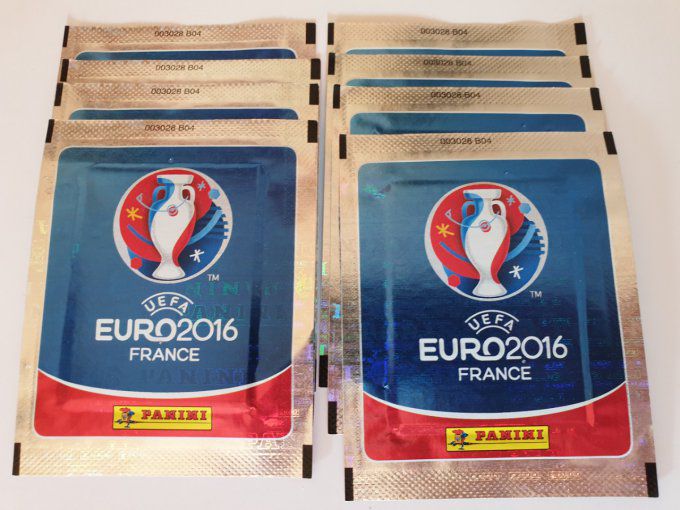 Panini Euro 2016 Par Pochette extra code