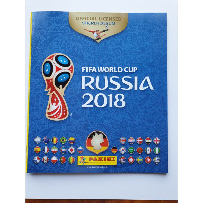 Panini Album vide allemand Russie 2018 +sticker poster mac donald