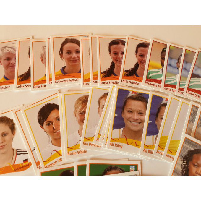 Panini women Germany 2011 Rewe stickers a la pièce