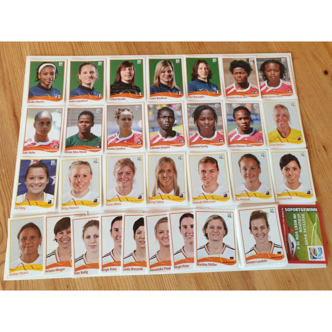 Spécial Rewe sticker Germany women 2011