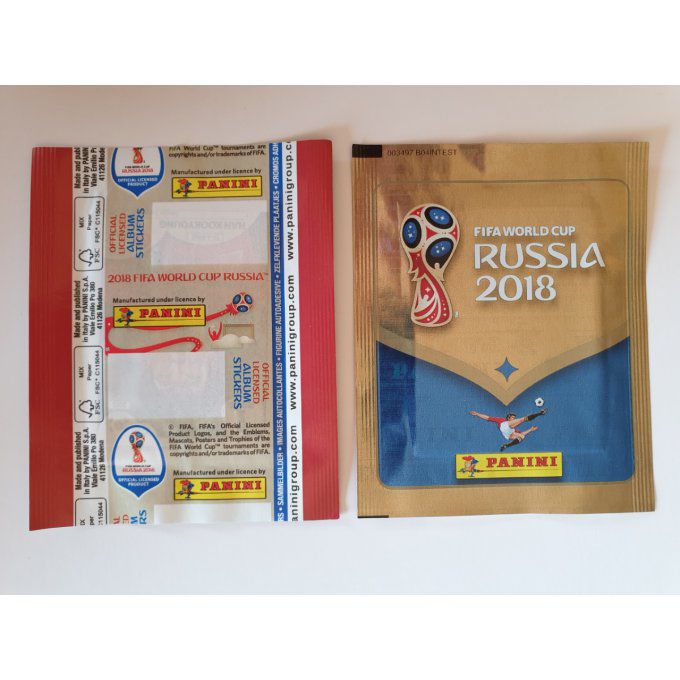 Panini russie 2018 par pochettes no code