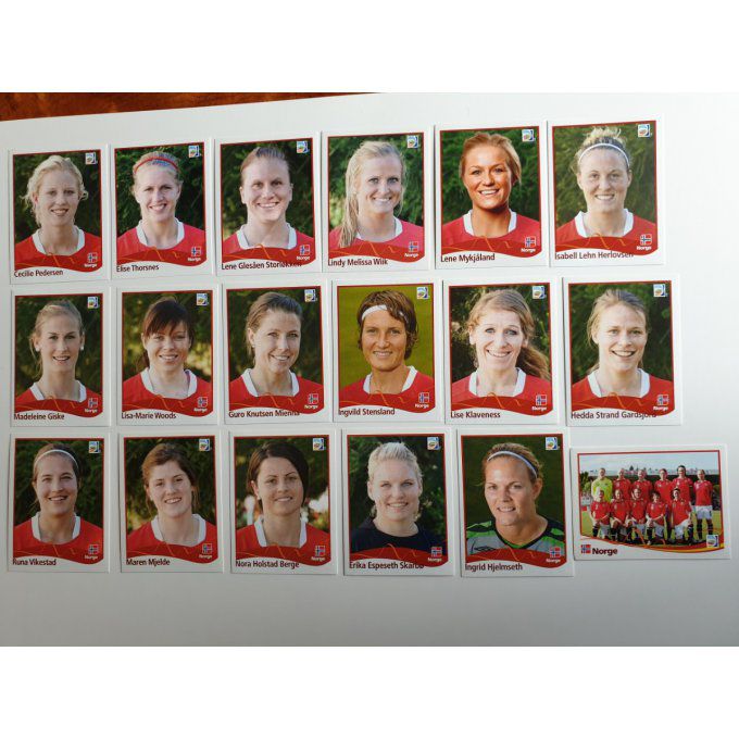 Sticker Germany women 2011 Norge Team