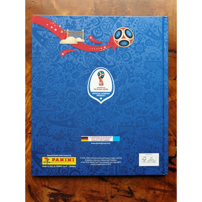 Panini Album vide Russie 2018 Hard Cover (D)