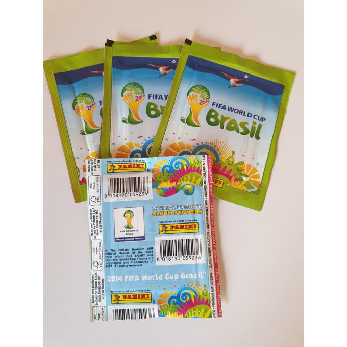 Panini Brazil 2014 par Pochettes verte