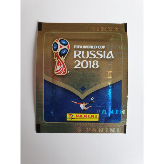 Panini Russie 2018 par pochettes dos blanc