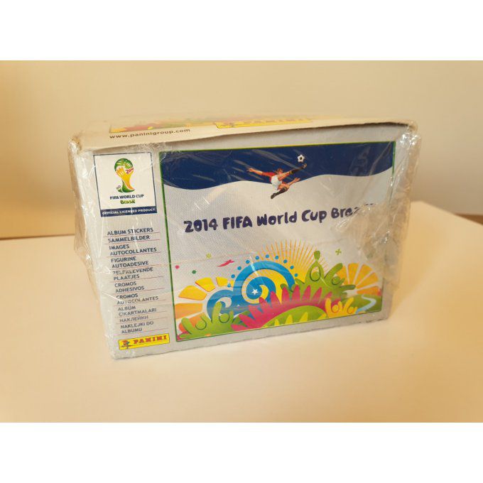 Panini Brazil 2014 Box Sliver made in brazil